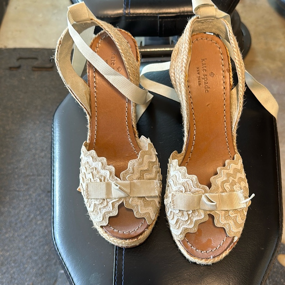 Kate Spade wedges.  Size 6